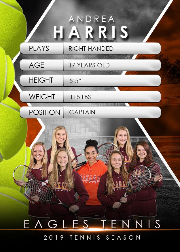 Signature Player - Tennis - V2 - Extraction Trading Card Template-Photoshop Template - Photo Solutions
