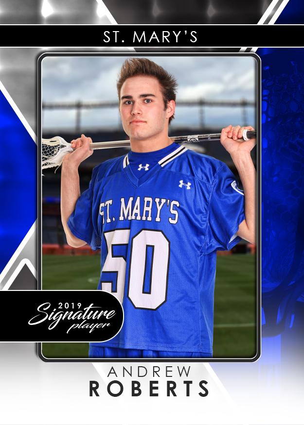 Signature Player - Lacrosse - V2 - Drop-In Trading Card Template-Photoshop Template - Photo Solutions