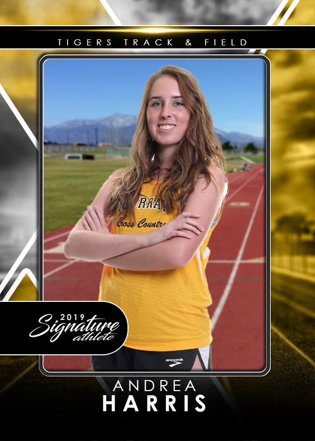 Signature Player - Track & Field - V2 - Drop-In Trading Card Template-Photoshop Template - Photo Solutions