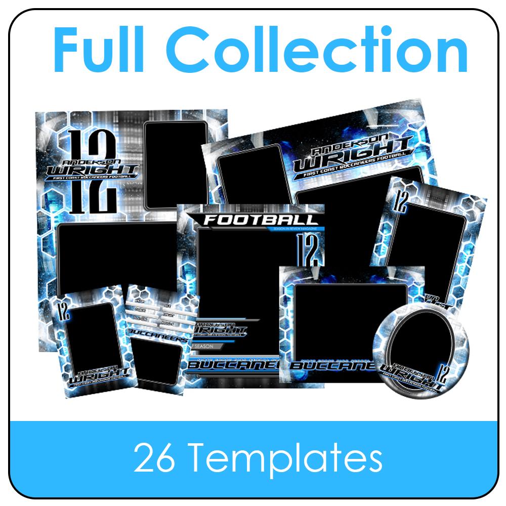 Honeycomb - Quantum Series - T&I - Full Drop In Collection-Photoshop Template - Photo Solutions