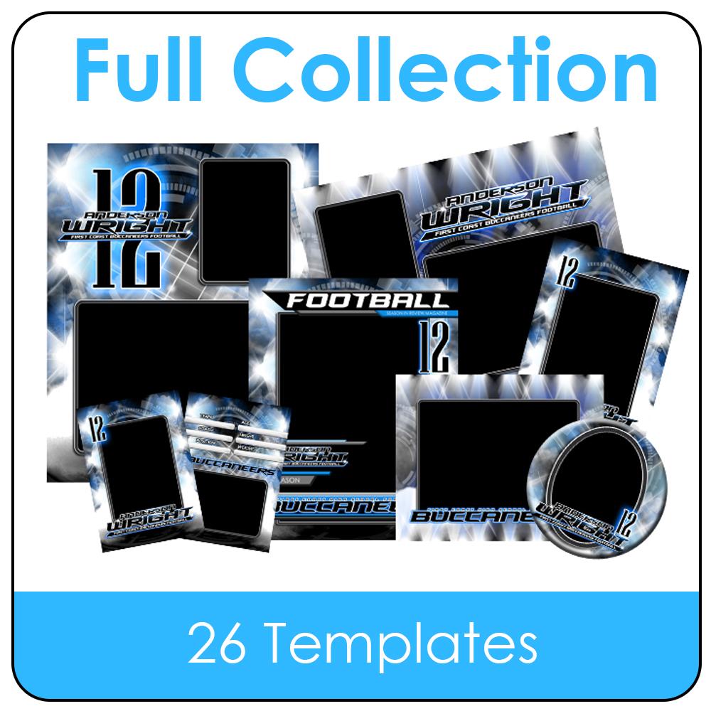 Light Storm - Quantum Series - T&I - Full Drop In Collection-Photoshop Template - Photo Solutions