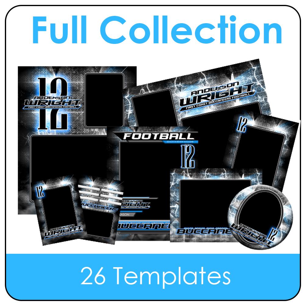 Spark - Quantum Series - T&I - Full Drop In Collection-Photoshop Template - Photo Solutions