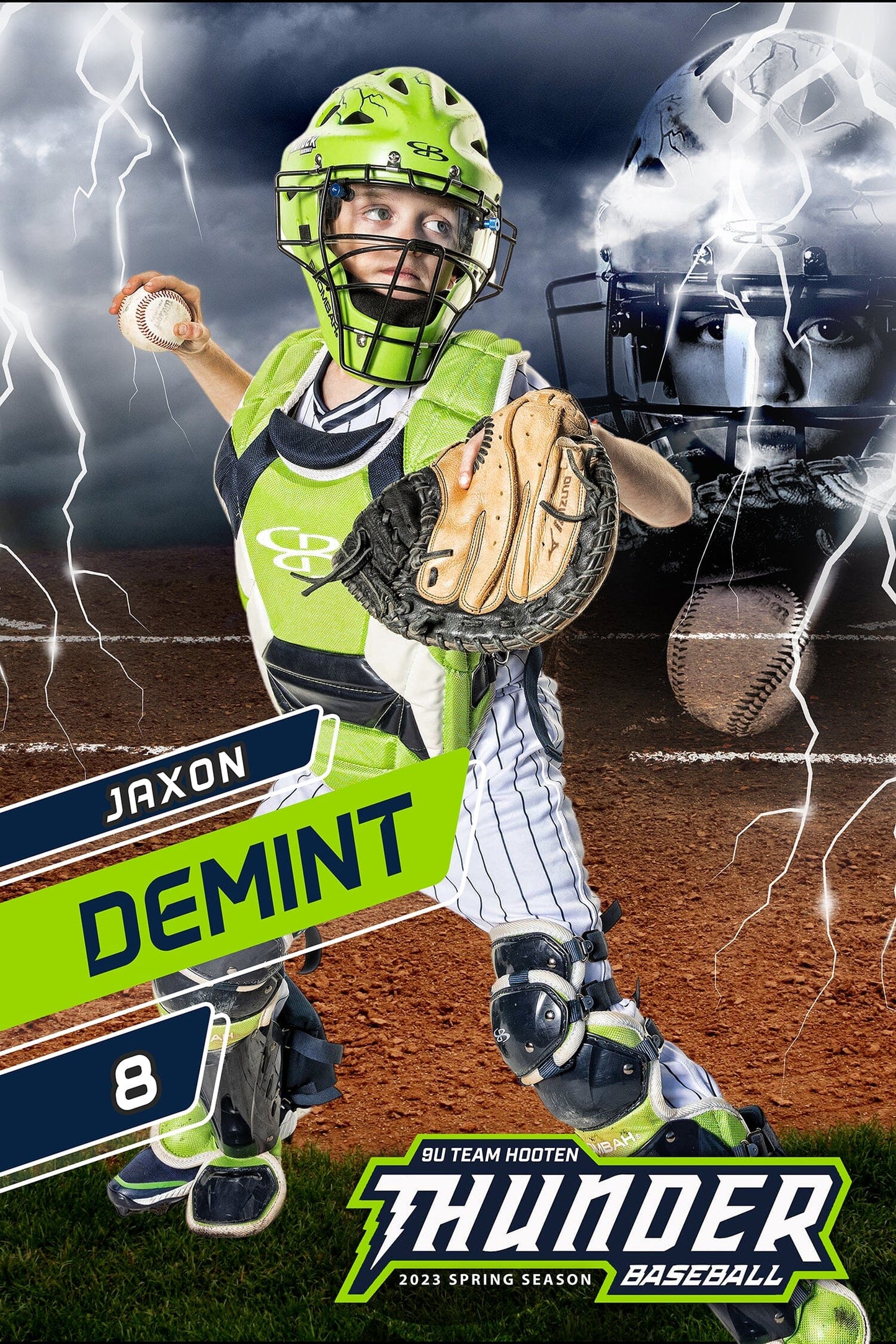 Thunder - Phoenix Series - Poster/Banner Template-Photoshop Template - PSMGraphix