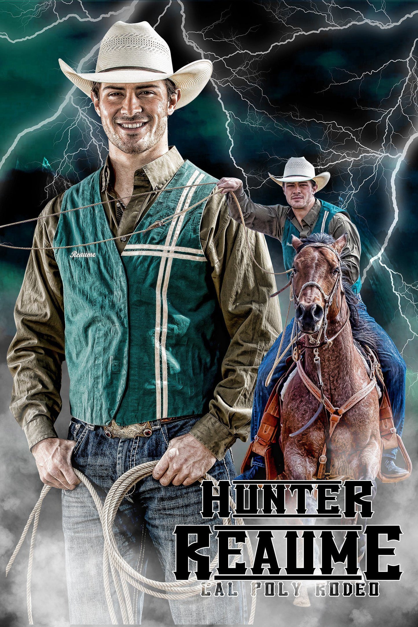 Thunder Rolls - Cinema Series - Player Banner & Poster Template-Photoshop Template - Photo Solutions