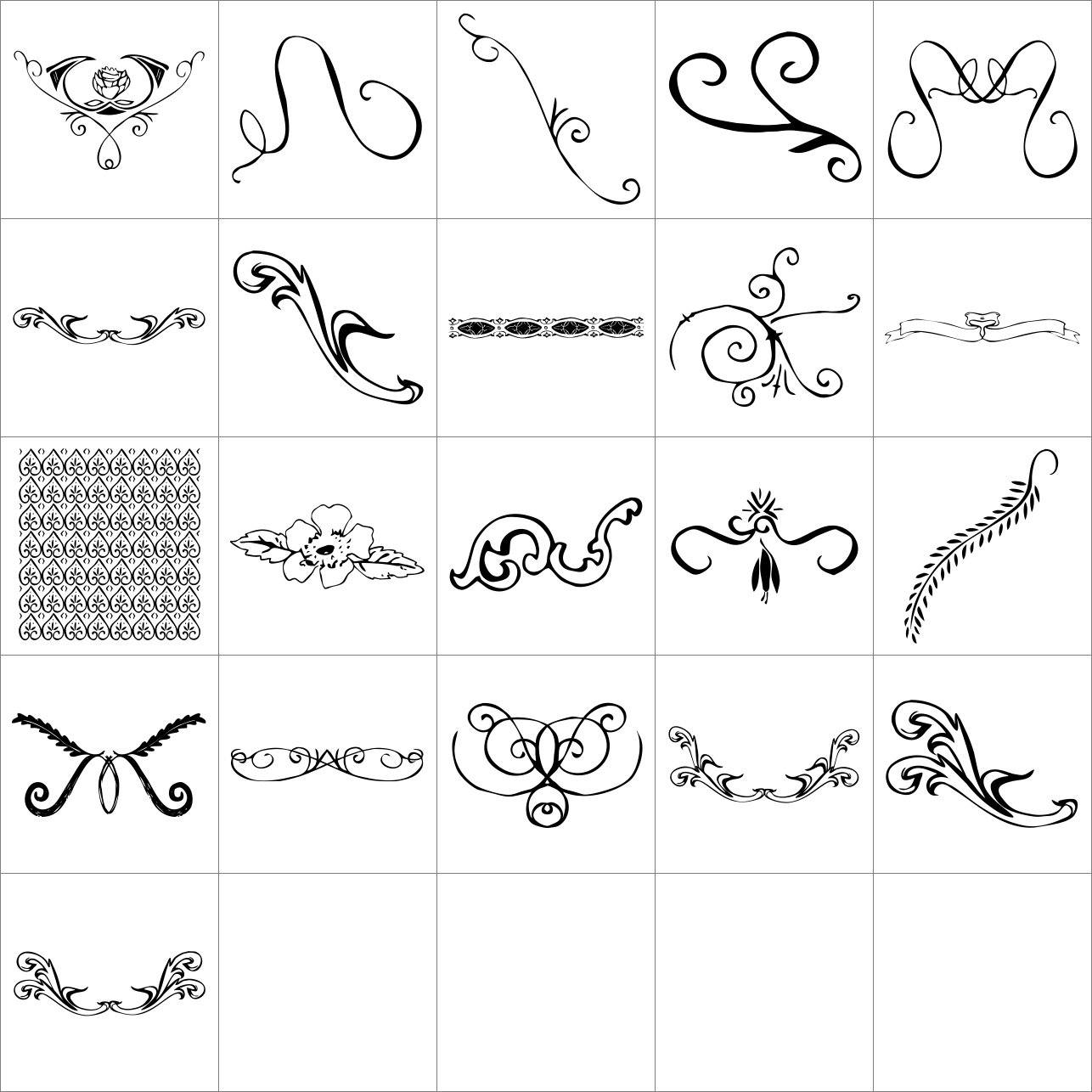 Timeless Ethereal - Vector .CHS Photoshop Shapes-Photoshop Template - Graphic Authority