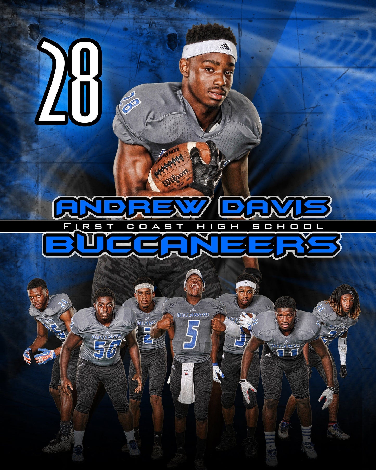 01 Game Day Memory Mates - V1 - FULL COLLECTION-Photoshop Template - Photo Solutions