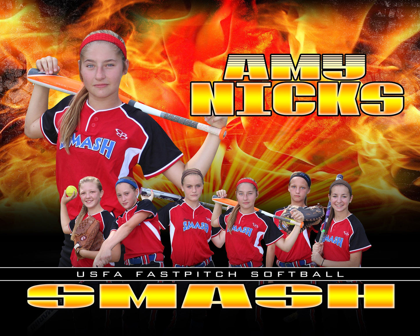Blast - V2- H T&I Memory Mate Poster/Banner-Photoshop Template - Photo Solutions