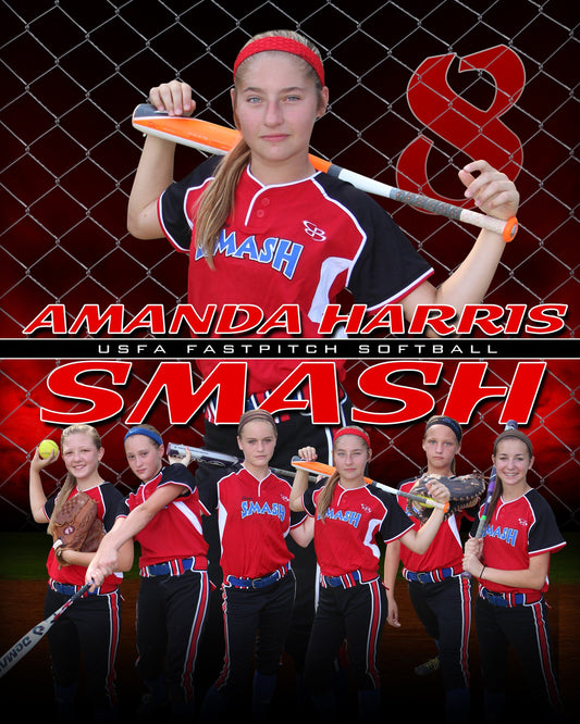 Diamond - V2- V T&I Memory Mate Poster/Banner-Photoshop Template - Photo Solutions