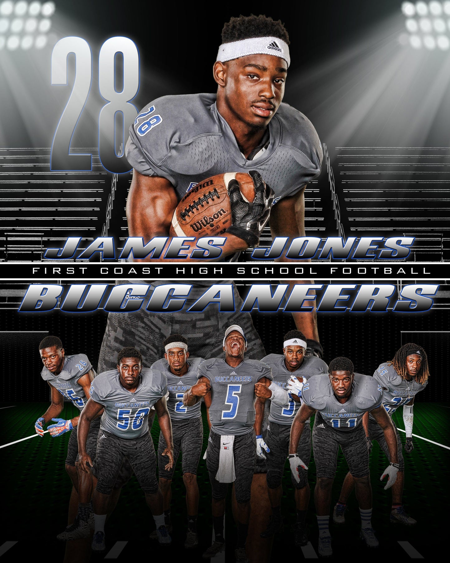 02 Game Day Memory Mates - V2 - FULL COLLECTION-Photoshop Template - Photo Solutions