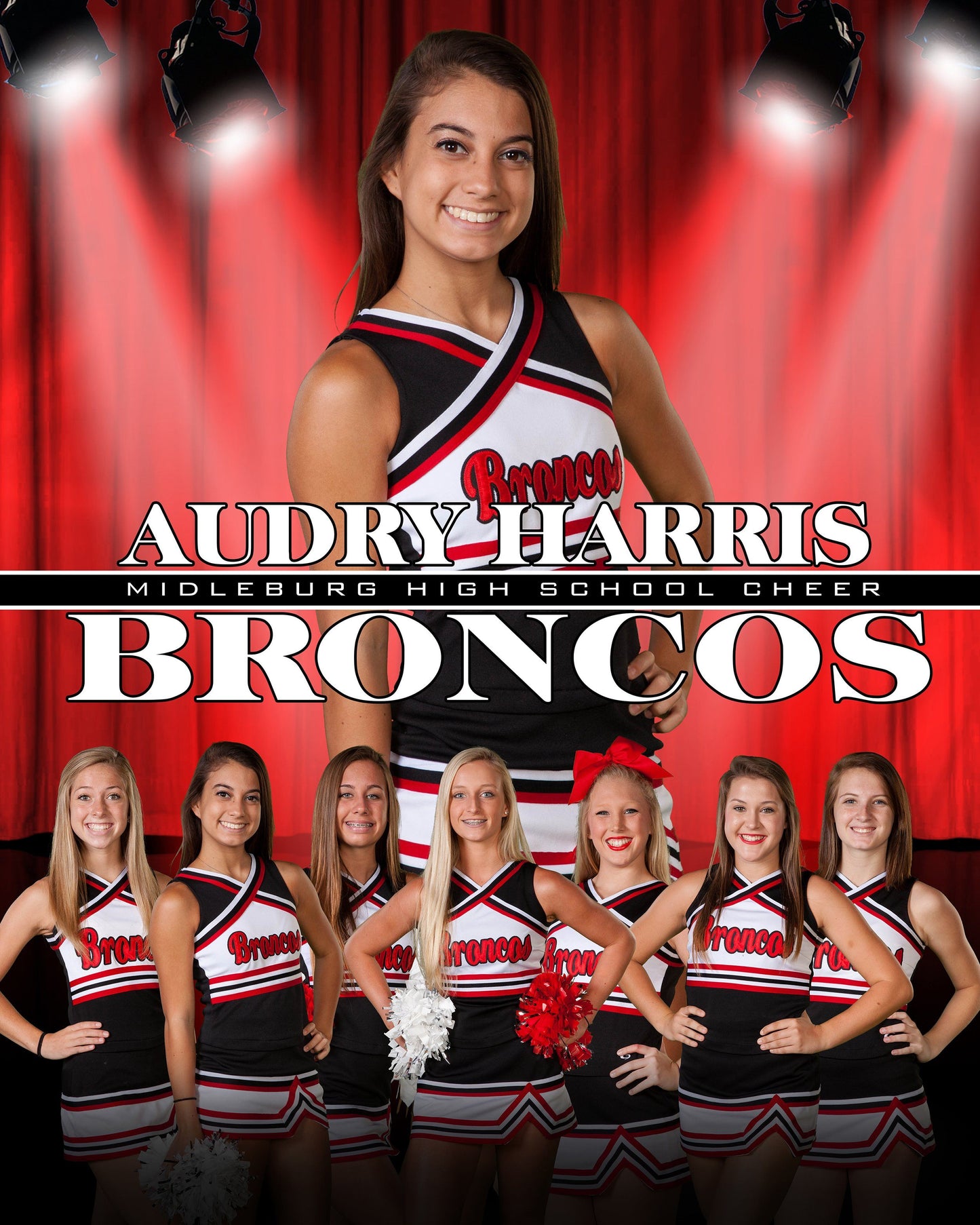 Star Stage - V2- V T&I Memory Mate Poster/Banner-Photoshop Template - Photo Solutions