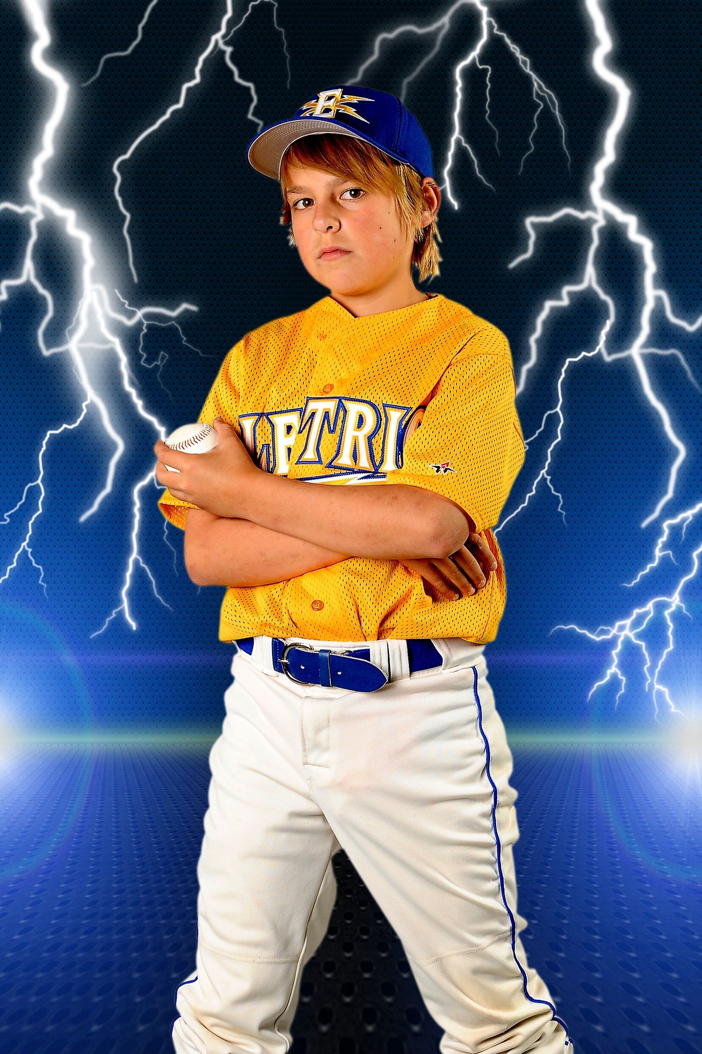 Electric - V2 - Green Screen & HiLite Background Template-Photoshop Template - Photo Solutions