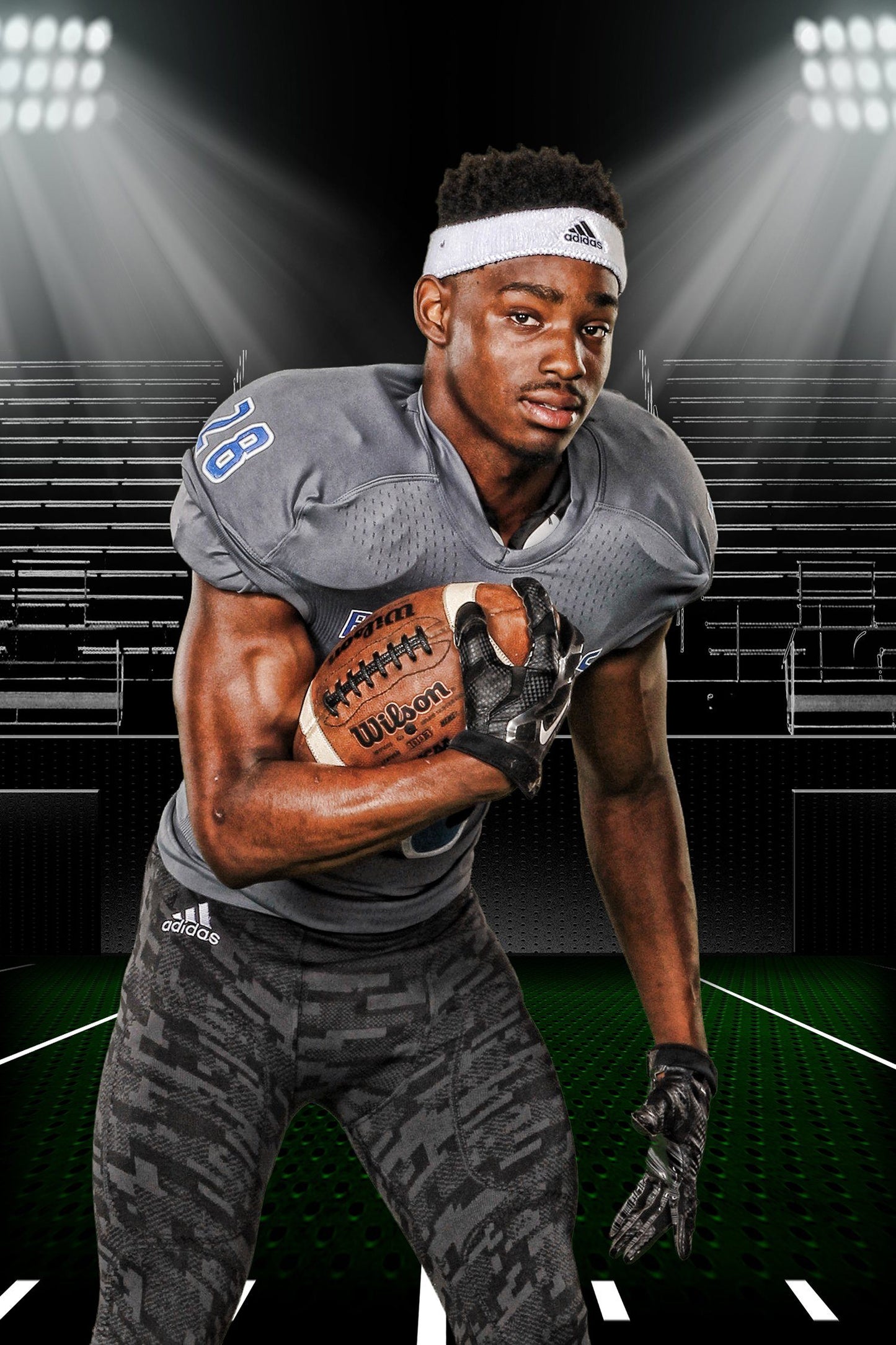 Friday Lights - V2 - Green Screen & HiLite Background Template-Photoshop Template - Photo Solutions