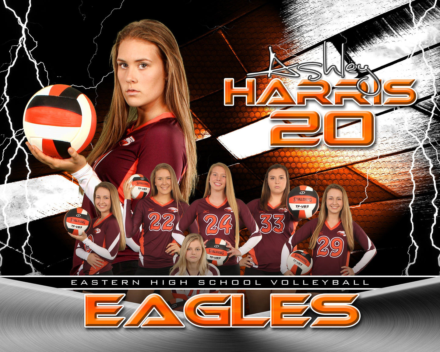 Backsplash - V4 - H T&I Memory Mate Poster/Banner-Photoshop Template - Photo Solutions