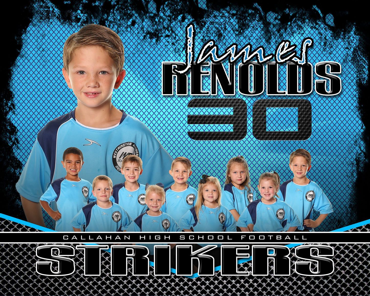 Grill - V4 - H T&I Memory Mate Poster/Banner-Photoshop Template - Photo Solutions