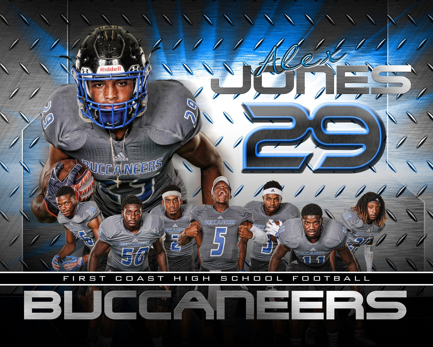 04 Game Day Memory Mates - V4 - FULL COLLECTION-Photoshop Template - Photo Solutions
