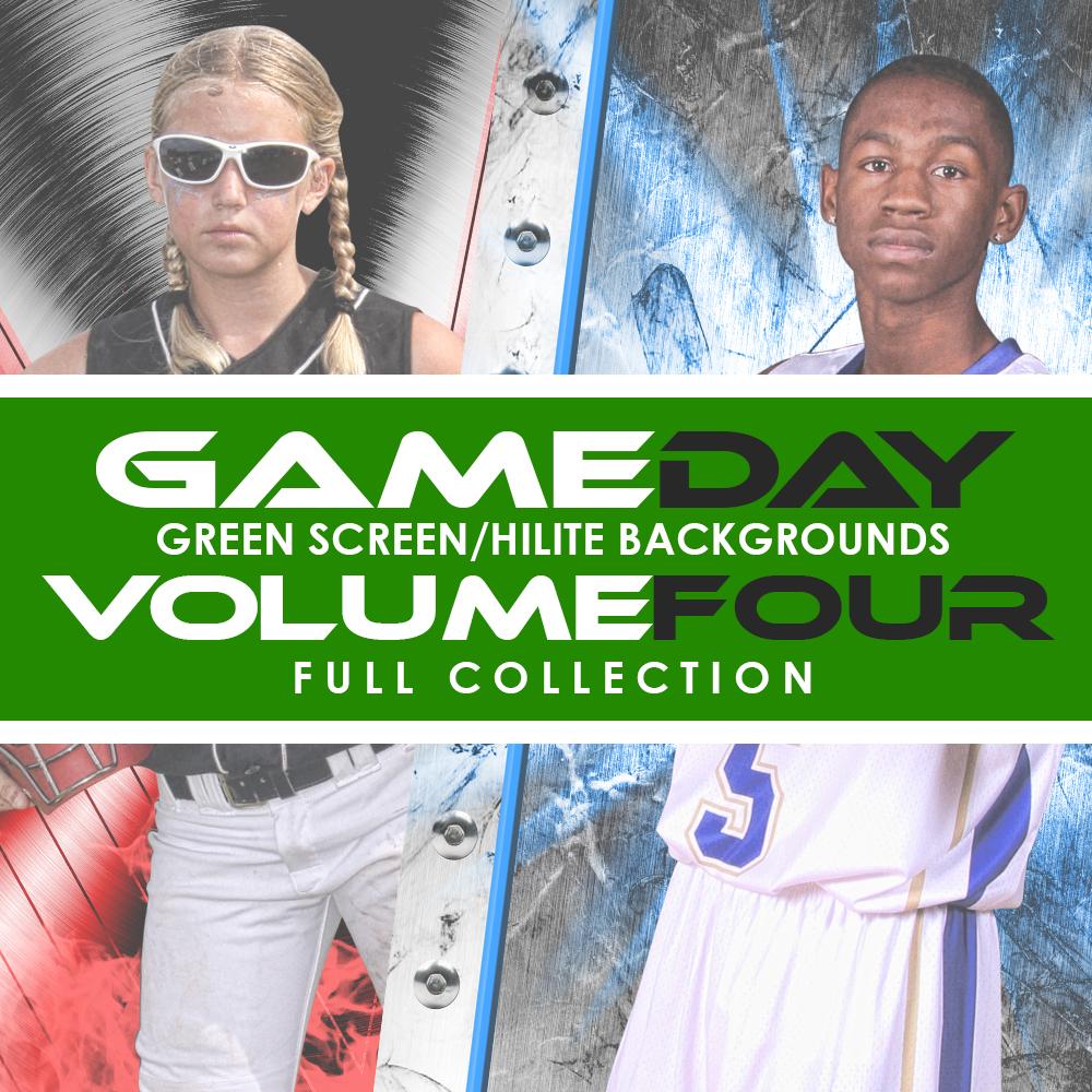 04 Full Set - V4 - Green Screen & HiLite Background Templates-Photoshop Template - Photo Solutions