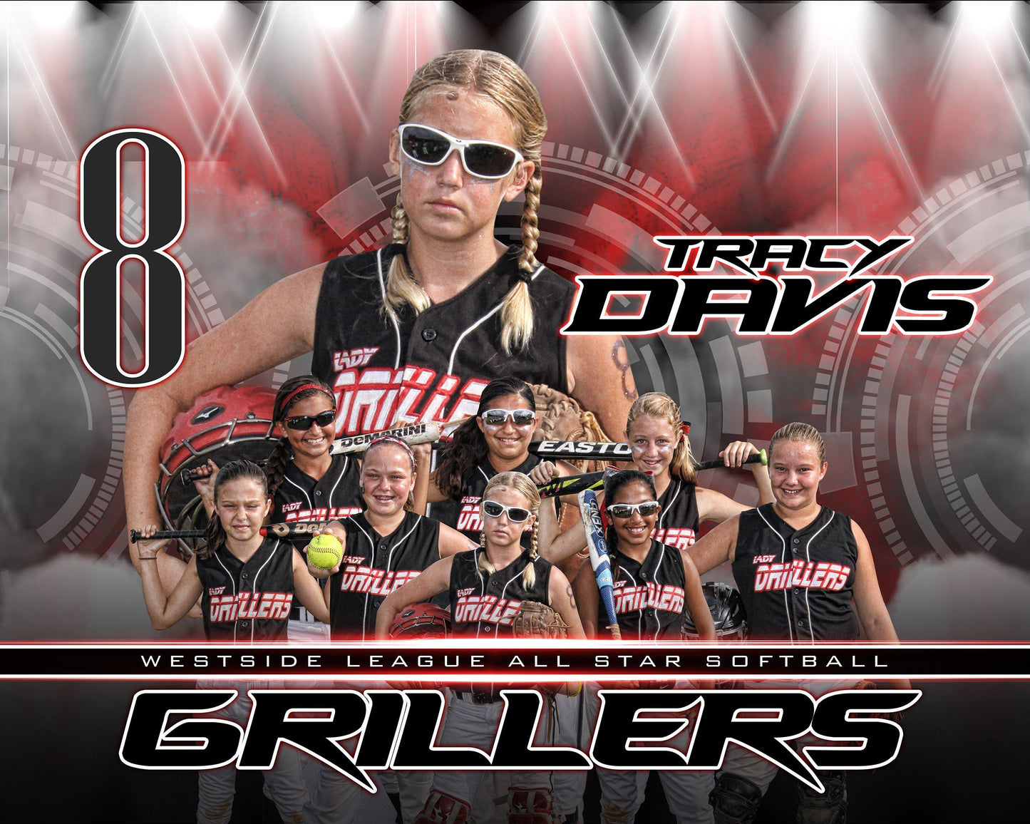 05 Game Day Memory Mates - V5 - FULL COLLECTION-Photoshop Template - Photo Solutions