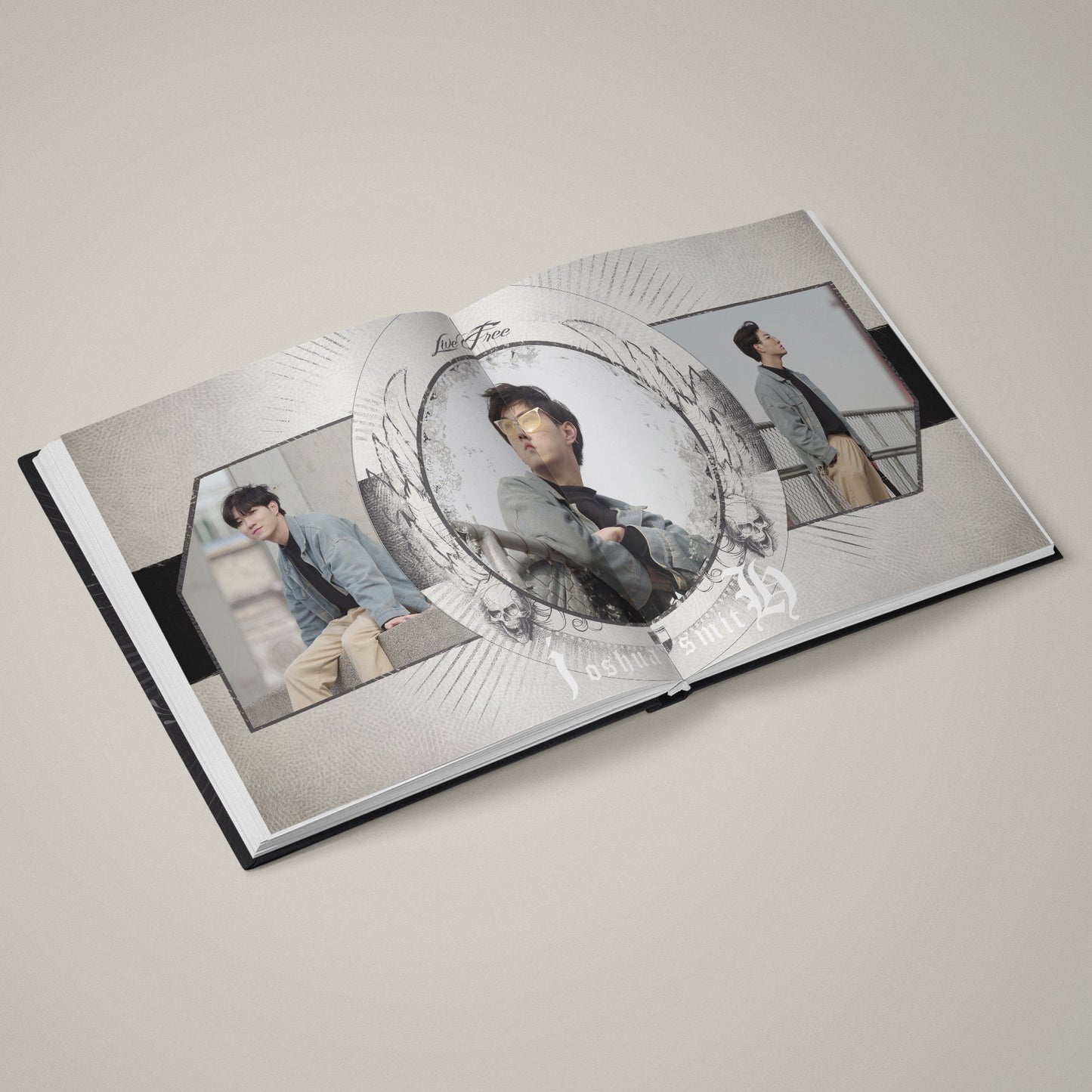 Rockstar - VIP - 12x24 - Album Spreads-Photoshop Template - Graphic Authority