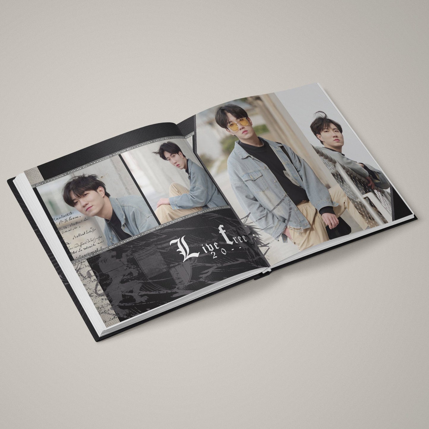 Rockstar - VIP - 12x24 - Album Spreads-Photoshop Template - Graphic Authority