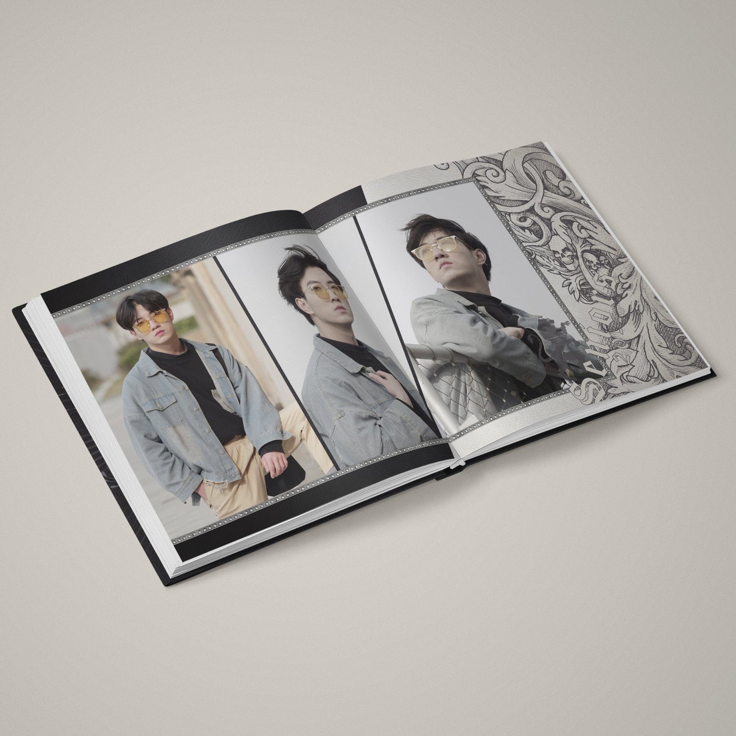Rockstar - VIP - 12x24 - Album Spreads-Photoshop Template - Graphic Authority