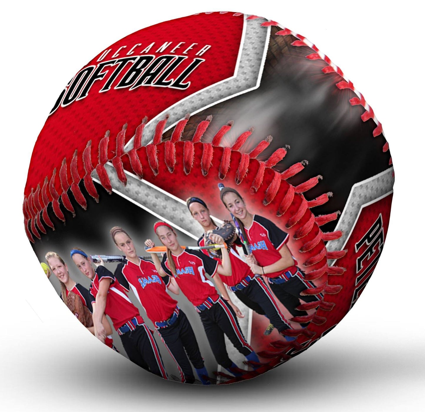 Vapor - V.1 - Softball - Make-A-Ball Photoshop Template-Photoshop Template - PSMGraphix