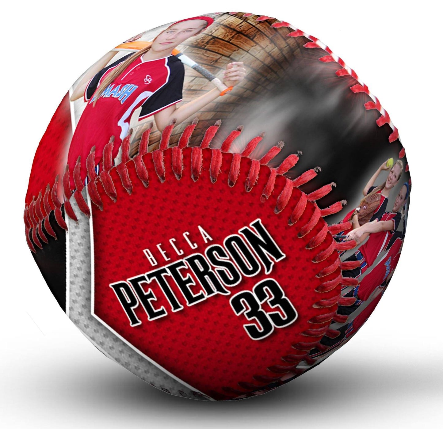 Vapor - V.1 - Softball - Make-A-Ball Photoshop Template-Photoshop Template - PSMGraphix