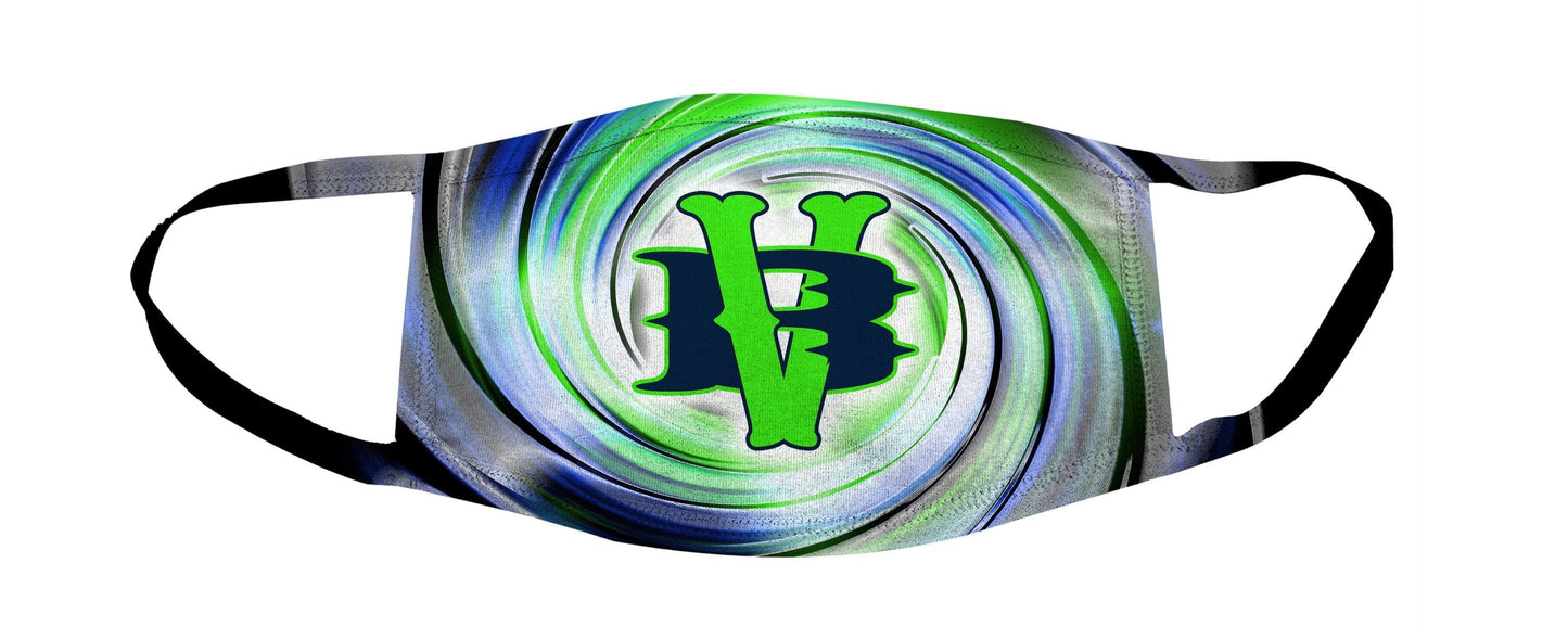 Vortex - Face Mask Template Set (DDLAB) 3 Sizes-Photoshop Template - PSMGraphix