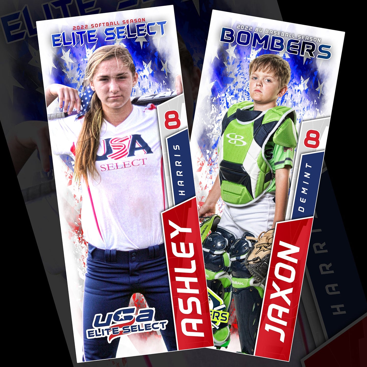Patriot - Cinema Series - Wall/Locker Banner & Poster Template-Photoshop Template - PSMGraphix