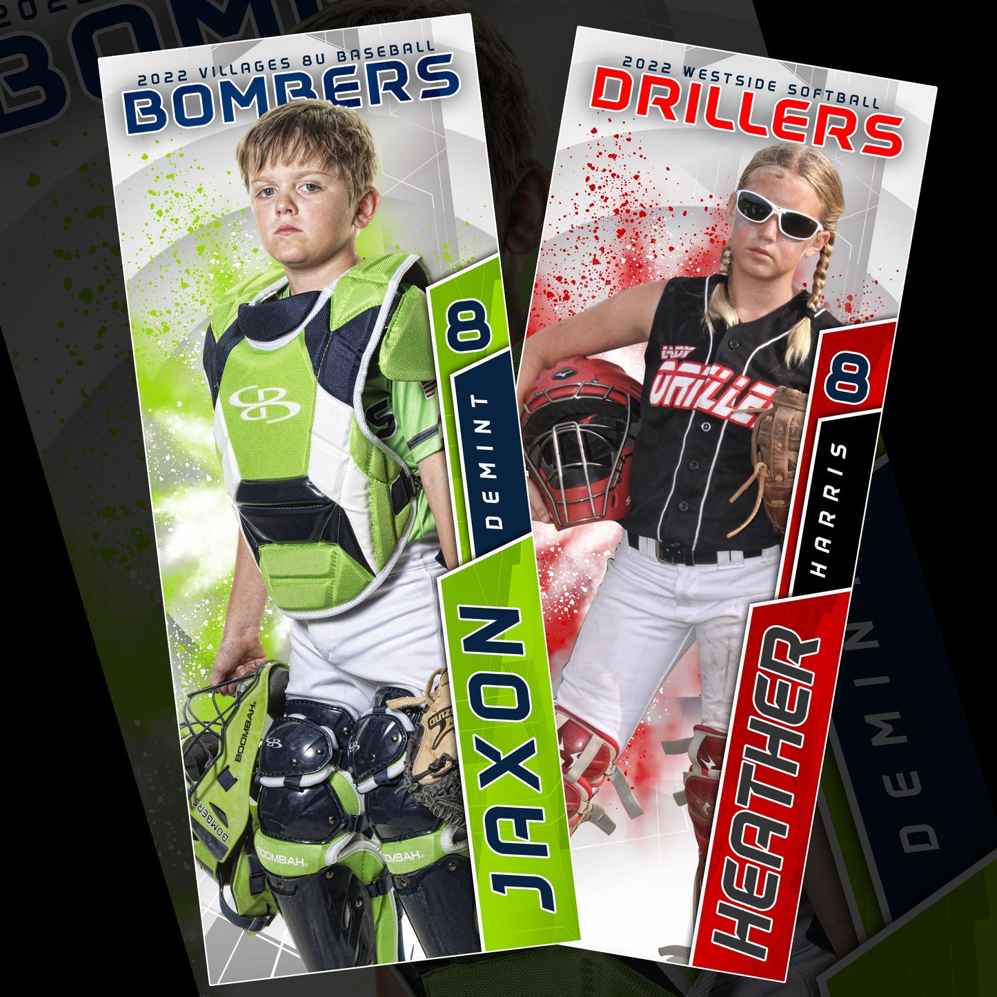 Tech Blast - Cinema Series - Wall/Locker Banner & Poster Template-Photoshop Template - PSMGraphix