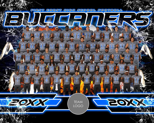 Stadium Lights v.3-2 - Xtreme Team Photoshop Template-Photoshop Template - Photo Solutions