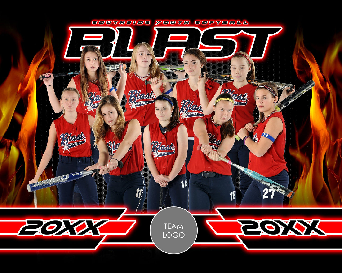 Bracket v.4-2 - Xtreme Team Photoshop Template-Photoshop Template - Photo Solutions