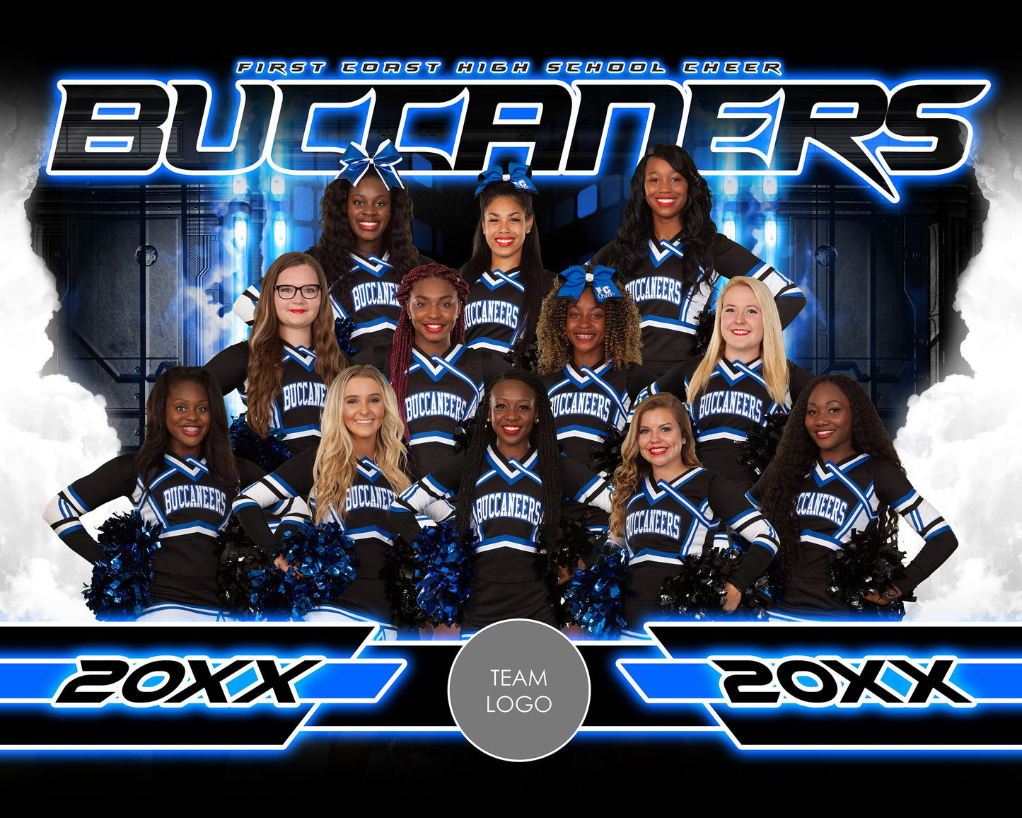 Hatch v.5-2 - Xtreme Team Photoshop Template-Photoshop Template - Photo Solutions