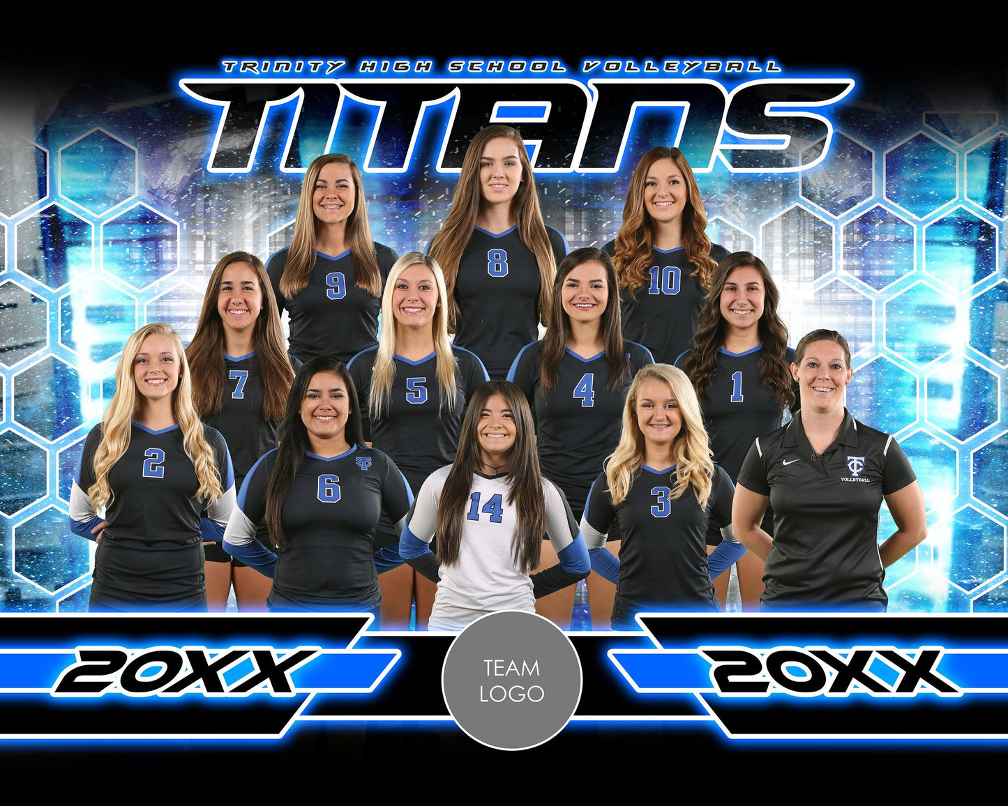 Honeycomb v.5-2 - Xtreme Team Photoshop Template-Photoshop Template - Photo Solutions