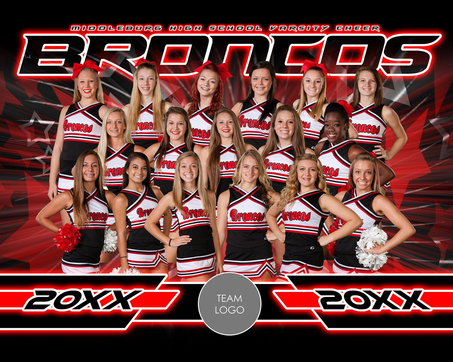 Spirit v.1-2 - Xtreme Team Photoshop Template-Photoshop Template - Photo Solutions