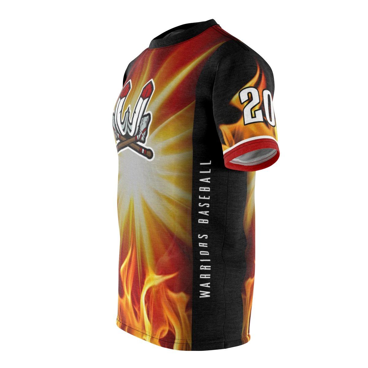 Burn - V.1 - Extreme Sportswear Cut & Sew Shirt Template-Photoshop Template - Photo Solutions