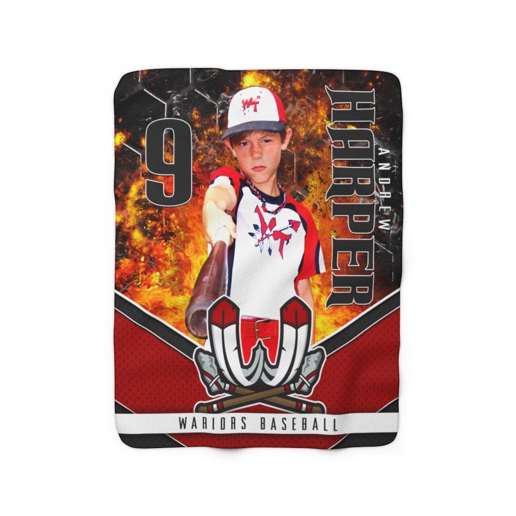 Inferno - V.3 - Extreme 50x60 Blanket Template-Photoshop Template - PSMGraphix