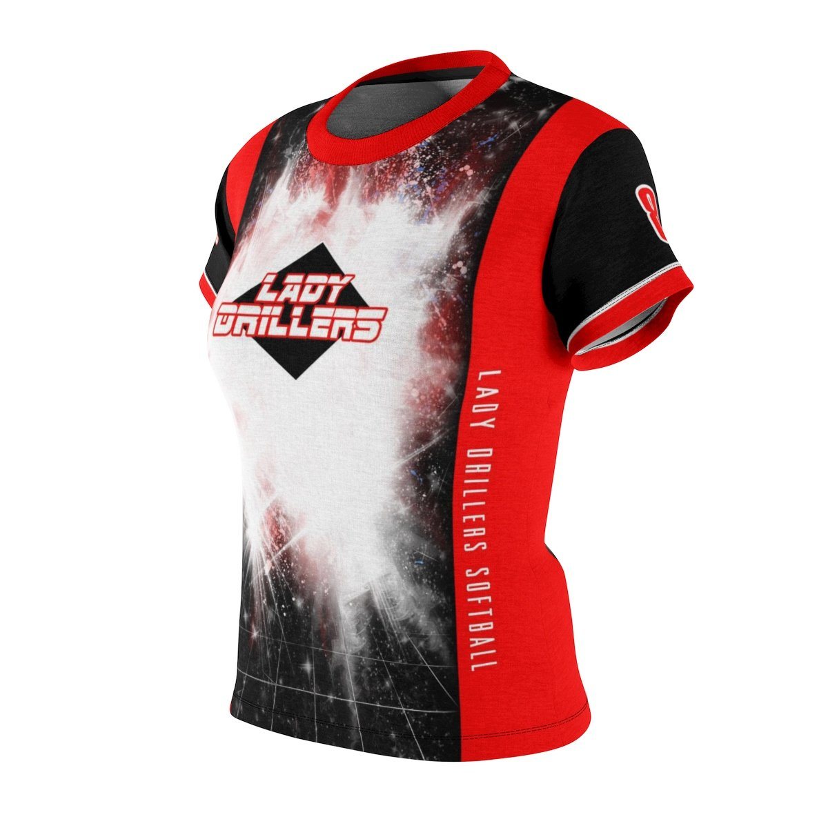 Starburst - V.5 - Extreme Sportswear Women's Cut & Sew Template-Photoshop Template - PSMGraphix