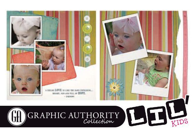 Lil' Kids - Full Collection-Photoshop Template - Graphic Authority