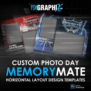 Sports Memory Mates - Horizontal Photoshop Templates