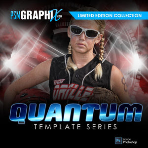 Quantum Series - Sports Photoshop Templates