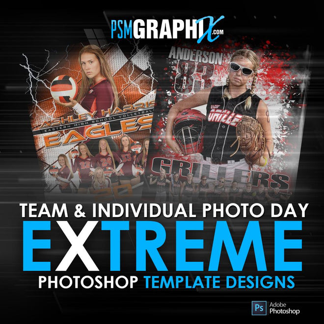 Extreme T&amp;I Posters &amp; Banner Sports Templates
