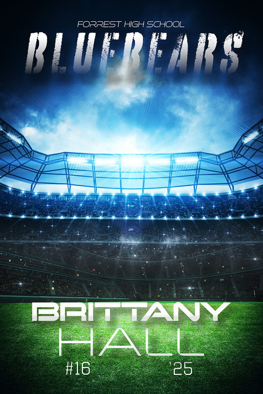 CS - 07 2:3 Ratio Player Poster/Banner-Photoshop Template - PSMGraphix