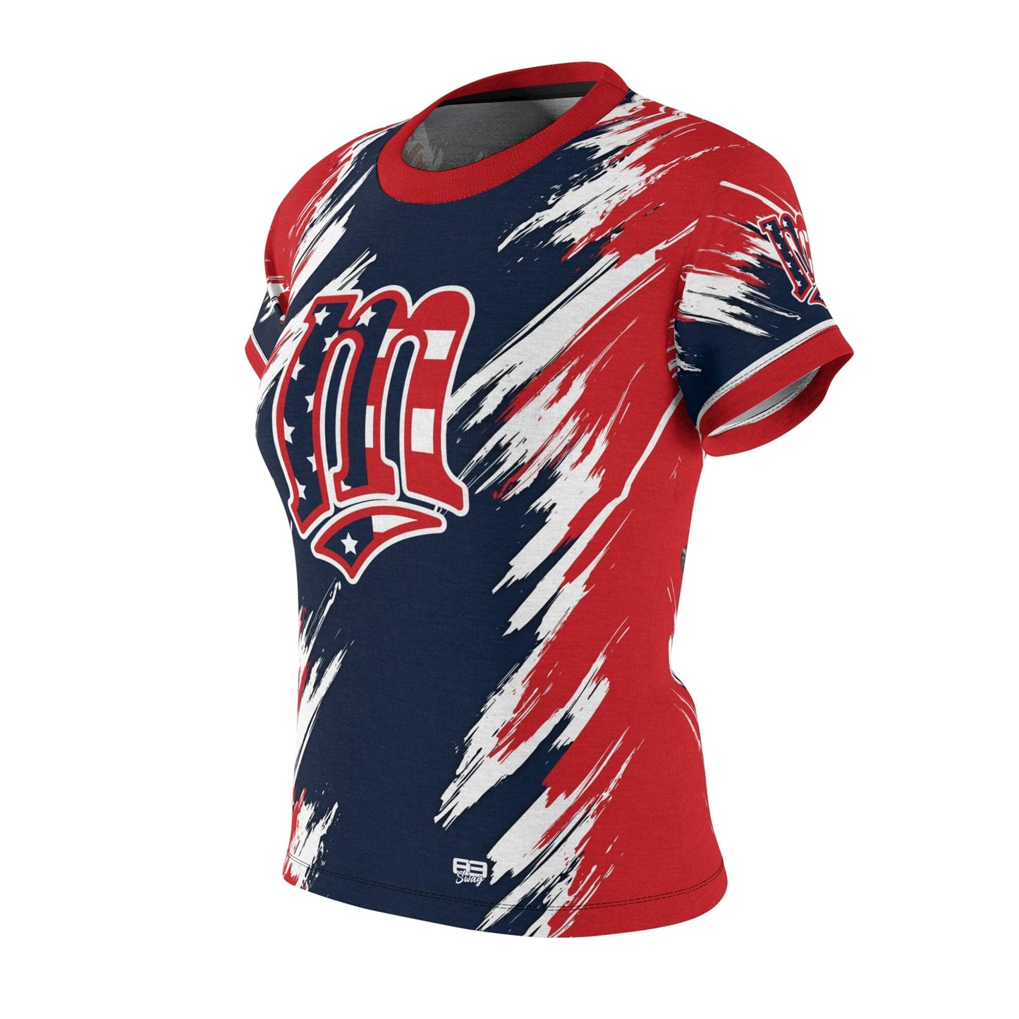 Women's Full Sublimated Sportswear Shirt - Shredded