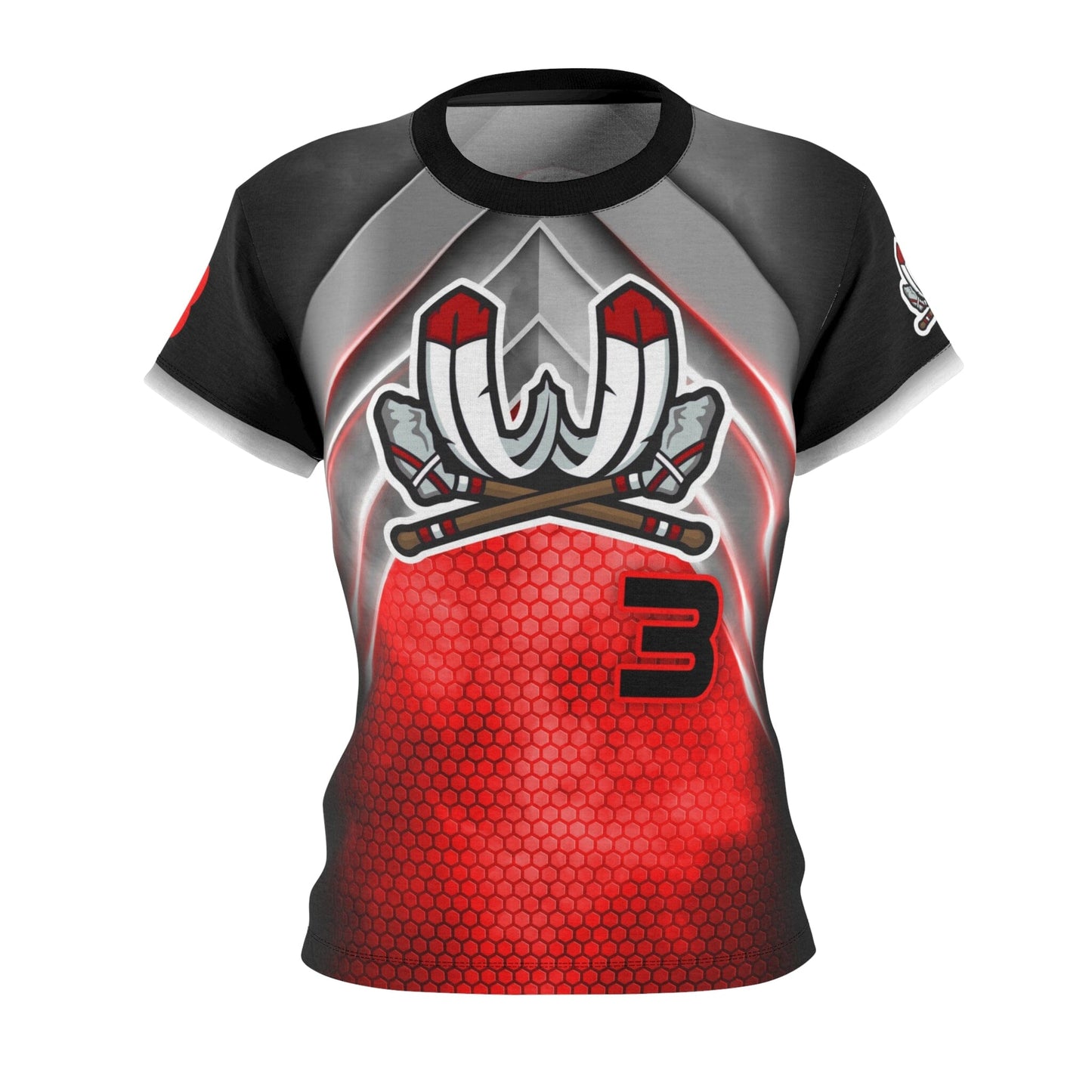 VICTORY - Women's Full Sublimated Sportswear Shirt-Photoshop Template - PSMGraphix