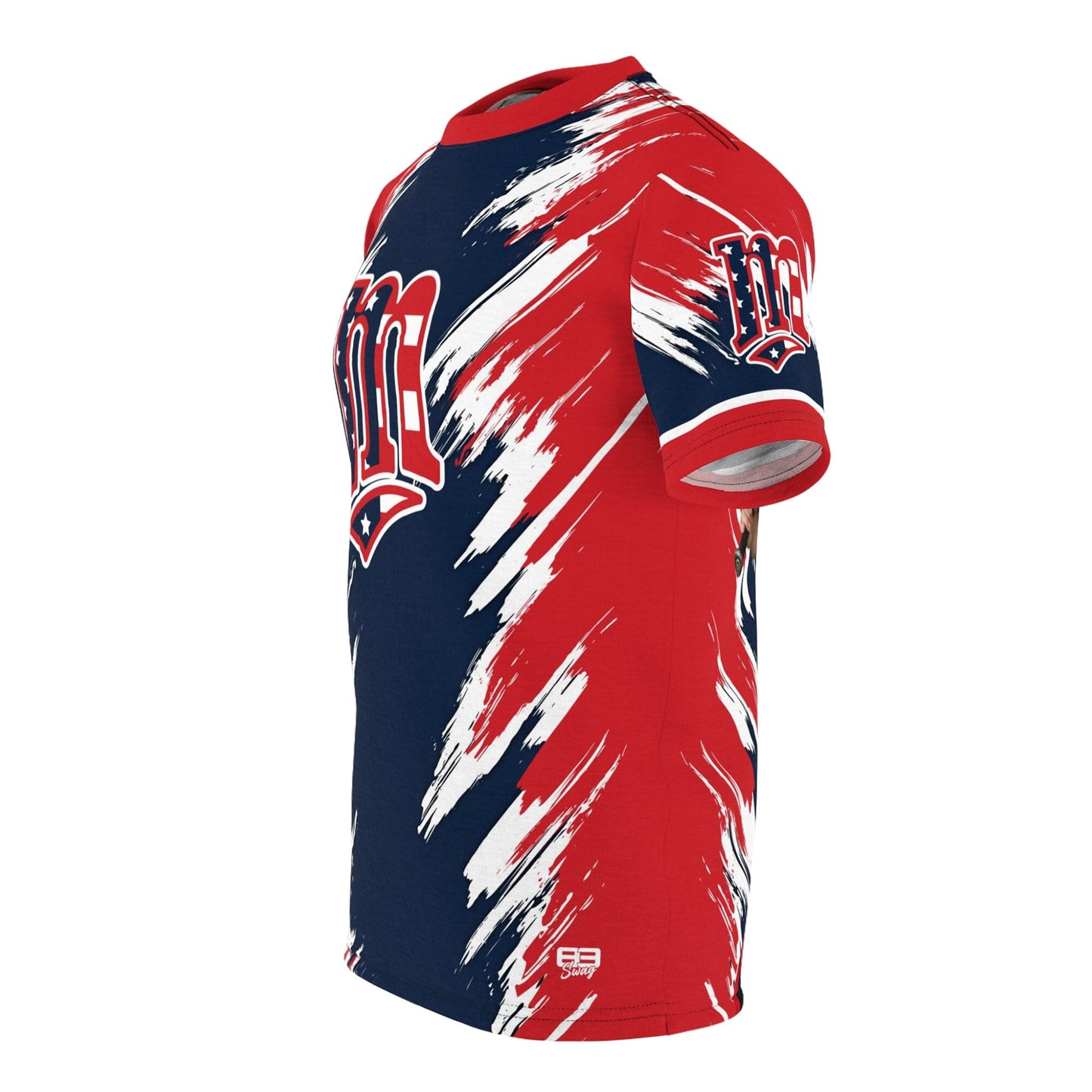 Men's Full Sublimated Sportswear Shirt - Shredded