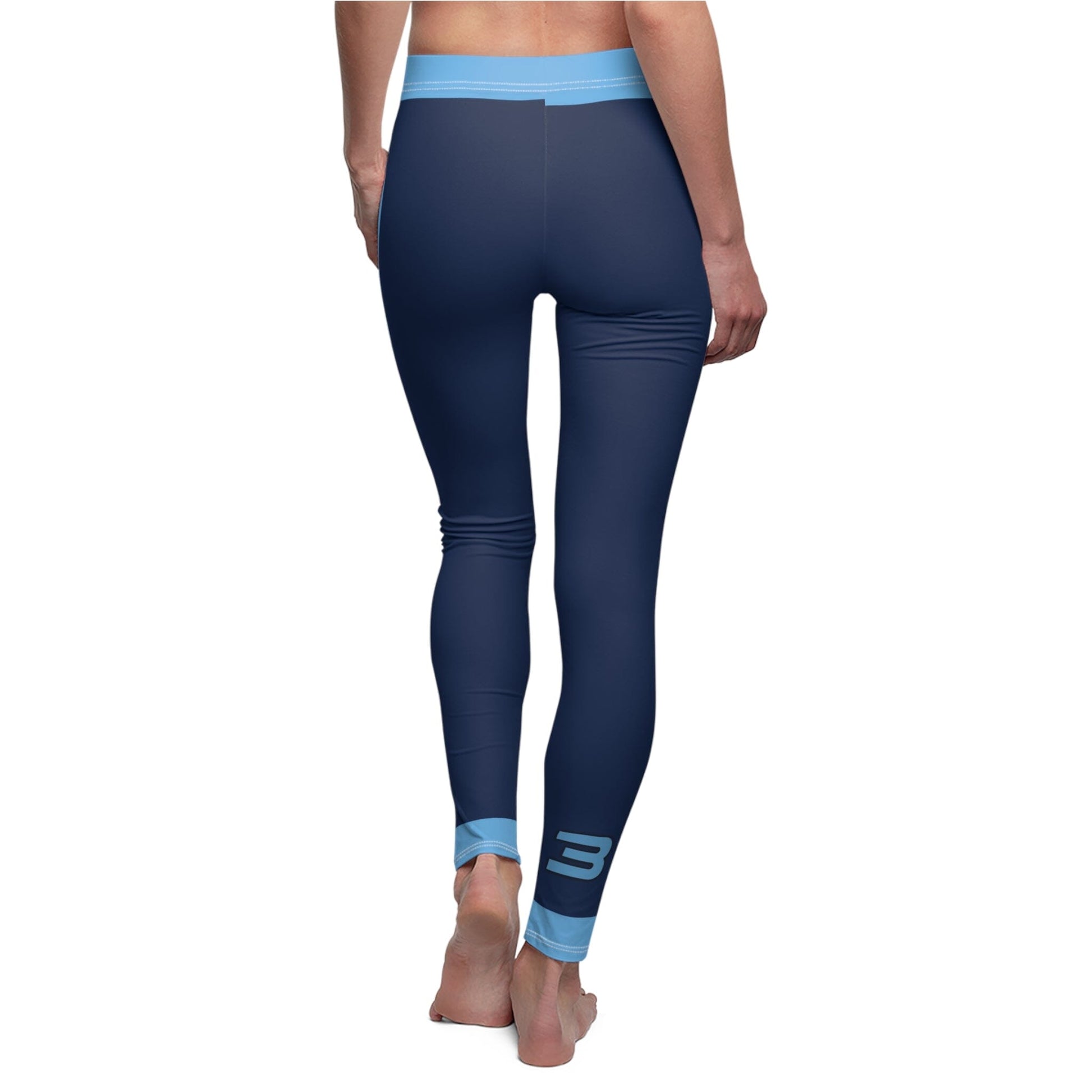 Women's Full Sublimated Sportswear Leggings - Shark Multi-Sport-Photoshop Template - PSMGraphix