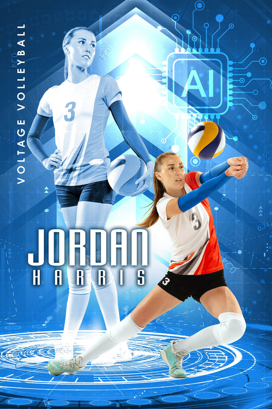 AI Takeover 2:3 Ratio Player Poster/Banner-Photoshop Template - PSMGraphix