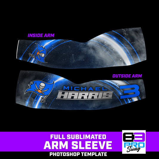 Arm Sleeve Photoshop Template - FLARE-Photoshop Template - PSMGraphix