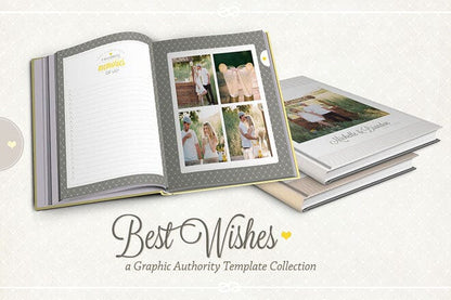 Best Wishes - Bundle-Photoshop Template - Graphic Authority