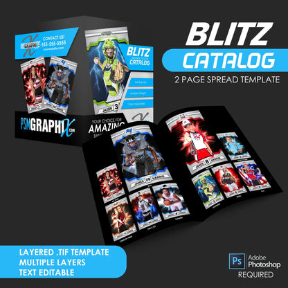 Blitz Series LIMITED EDITION BUNDLE (Marketing & Templates)-Photoshop Template - PSMGraphix